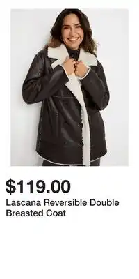 Victoria's Secret Lascana Reversible Double Breasted Coat offer