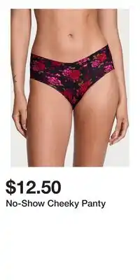 Victoria's Secret No-Show Cheeky Panty offer