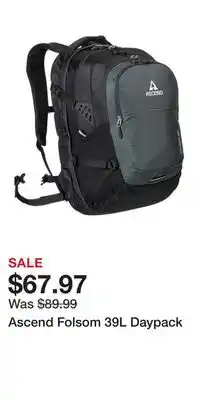 Cabela's Ascend Folsom 39L Daypack offer