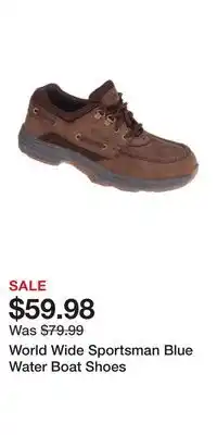 Cabela's World Wide Sportsman Blue Water Boat Shoes offer