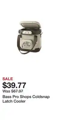 Cabela's Bass Pro Shops Coldsnap Latch Cooler offer