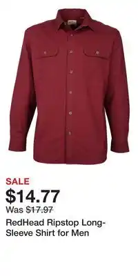 Cabela's RedHead Ripstop Long-Sleeve Shirt for Men offer