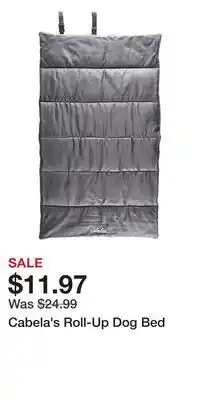 Cabela's Cabela's Roll-Up Dog Bed offer