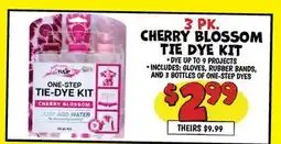 Ollie's CHERRY BLOSSOM 3 РК. CHERRY BLOSSOM TIE DYE KIT offer
