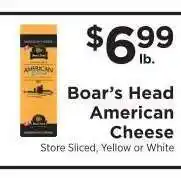 ShopRite Boar's Head American Cheese offer