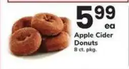 Safeway Apple Cider Donuts offer