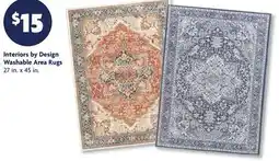 Family Dollar Interiors by Design Washable Area Rugs offer