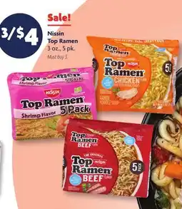 Family Dollar Nissin Top Ramen offer
