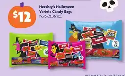 Family Dollar Hershey's Halloween Variety Candy Bags offer