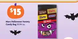 Family Dollar Mars Halloween Variety Candy Bag offer