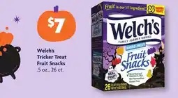 Family Dollar Welch's Tricker Treat Fruit Snacks offer