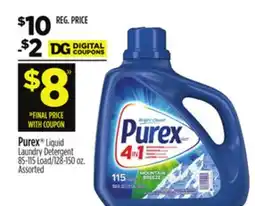 Dollar General Purex Liquid Laundry Detergent offer