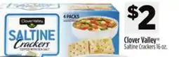 Dollar General Clover Valley Saltine Crackers offer