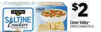 Dollar General Clover Valley Saltine Crackers offer