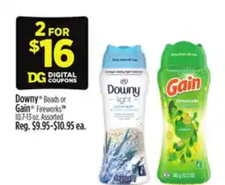 Dollar General Downy Beads or Gain Fireworks offer