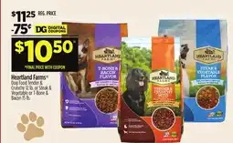 Dollar General Heartland Farms Dog Food offer