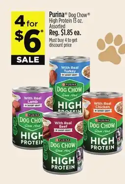 Dollar General Purina Dog Chow High Protein offer