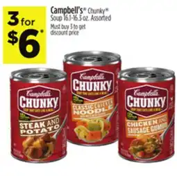 Dollar General Campbell's Chunky Soup offer
