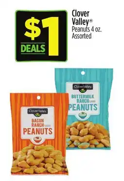 Dollar General Clover Valley Peanuts offer