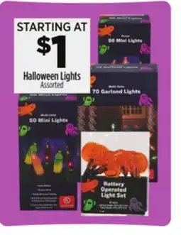 Dollar General Halloween Lights offer