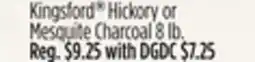 Dollar General Kingsford Hickory or Mesquite Charcoal offer