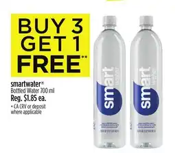 Dollar General smartwater Bottled Water offer