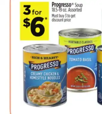 Dollar General Progresso Soup offer