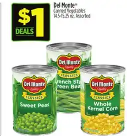 Dollar General Del Monte Canned Vegetables offer