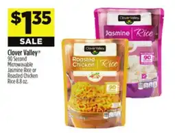 Dollar General Clover Valley 90 Second Microwavable Jasmine Rice or Roasted Chicken Rice offer