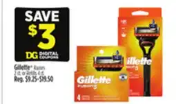 Dollar General Gillette Razors offer