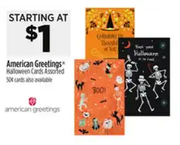 Dollar General American Greetings Halloween Cards offer