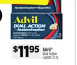 Dollar General Advil Dual Action Caplets offer