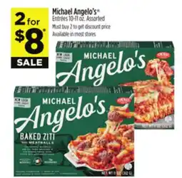 Dollar General Michael Angelo's Entrées offer