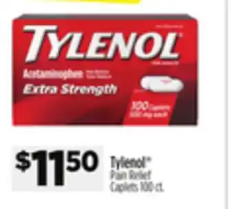 Dollar General Tylenol Pain Relief Caplets offer