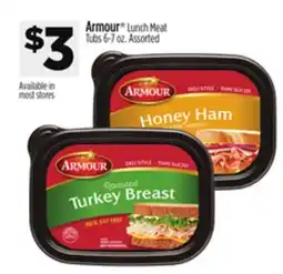 Dollar General Armour Lunch Meat Tubs offer