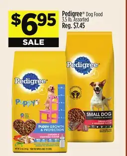 Dollar General Pedigree Dog Food offer
