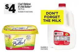 Dollar General I Can't Believe It's Not Butter offer