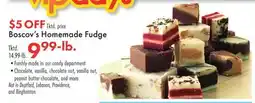 Boscov's Boscov's Homemade Fudge offer