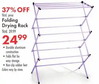 Boscov's Folding Drying Rack offer