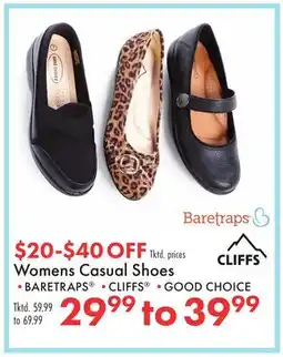 Boscov's Womens Casual Shoes offer