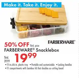 Boscov's FARBERWARE Snacklebox offer