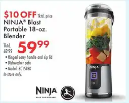 Boscov's NINJA Blast Portable 18-oz. Blender offer