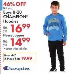 Boscov's Boys 8-20 CHAMPION Hoodies offer
