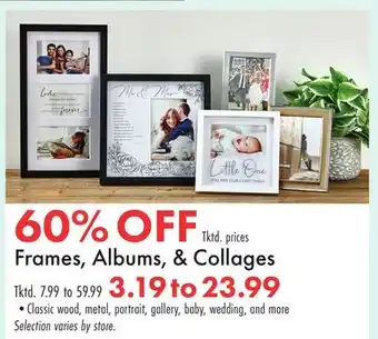 Boscov's Frames, Albums, & Collages offer