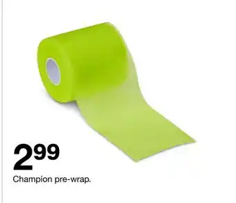 Target Champion pre-wrap offer