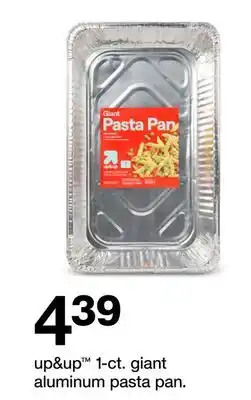 Target up&up 1-ct. giant aluminum pasta pan offer