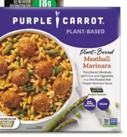 Target Purple Carrot frozen meals offer