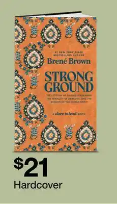 Target Strong Ground Hardcover by Brené Brown offer