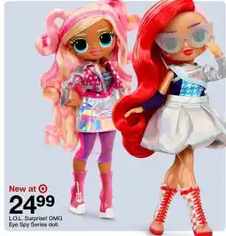 Target L. O. L. Surprise! OMG Eye Spy Series doll offer