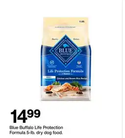 Target Blue Buffalo Life Protection Formula 5-lb. dry dog food offer
